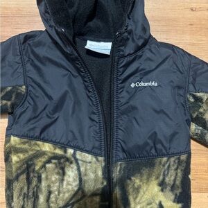 Columbia Black Fleece Jacket 12-18 Months